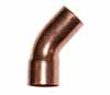 CU �uk miedziany jednokielichowy 45st. 22mm