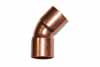 CU �uk miedziany dwukielichowy 45st. 15mm