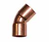 CU �uk miedziany dwukielichowy 45st. 22mm