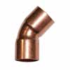 CU �uk miedziany dwukielichowy 45st. 28mm