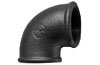 Kolano czarne DN25