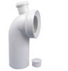 Kolano do WC 90st. z przyłączem Kolano do WC 90st. z przyłączem