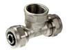 Tr�jnik PEX skr�cany 16x1/2"x16 mufowy