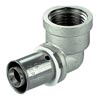 Kolano zaprasowywane  PERFEKT 16x1/2" mufowe