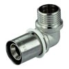 Kolano zaprasowywane  PERFEKT 16x1/2" nyplowe