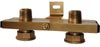 Przy��cze do gazomierza 130mm gwint/gwint