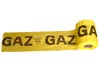 Ta�ma oznaczeniowa z wk�adk� stalow�, gaz, 100m