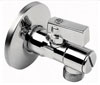 Zaw�r kulowy k�towy  1/2"x3/8" z filtrem
