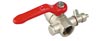 Zaw�r kulowy ze spustem DN20