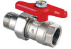 Zaw�r kulowy ze �rubunkiem DN20