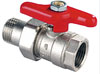 Zaw�r kulowy ze �rubunkiem DN25