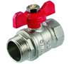 Zaw�r kulowy n/w  DN20 motyl