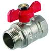 Zaw�r kulowy n/w  DN25 motyl