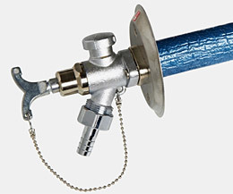 Elementy budowy zaworu ogrodowego Oras