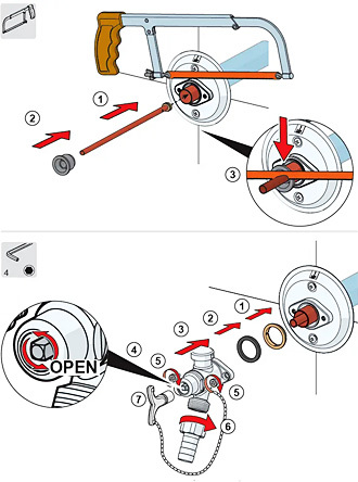Jak zamontować zawór mrozoodporny ORAS 431716