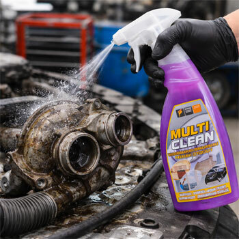 Odtłuszczacz MULTICLEAN w wygodnej butelce ze spryskiwaczem 750 ml