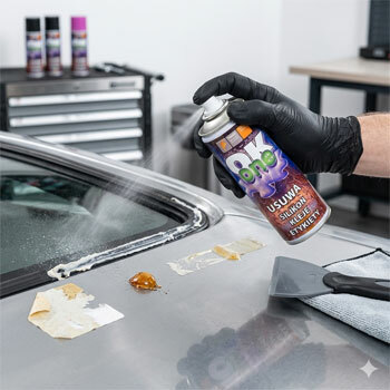 Preparat OK ONE w aerozolu 200 ml do usuwania silikonu i kleju