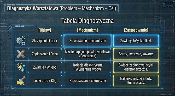 WD-40 preparat wielofunkcyjny z aplikatorem - diagnostyka warsztatowa