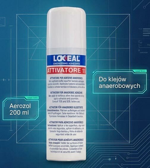 LOXEAL 200 ml - aktywator do klejów anaerobowych