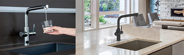 Aranżacje baterii kuchennej trójdrożnej