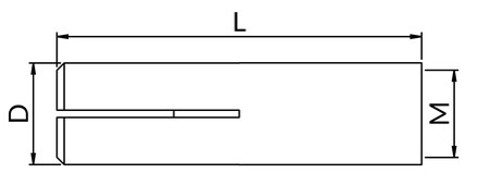 Tuleja rozporowa stalowa
