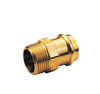 Złączka do gazu 15mm x 1/2" nyplowa PRESS
