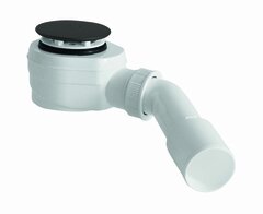 Syfon brodzikowy 50mm SUPER NISKI CZARNY