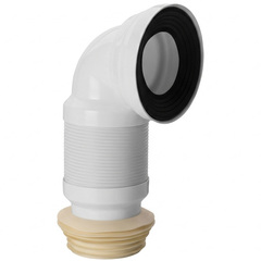 Złącze kolanowe elastyczne do WC L-90-300